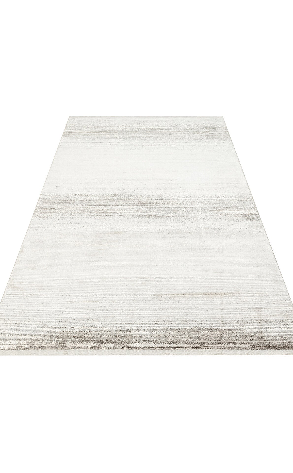 RM 01 CREAM GREY  - ROMA - Viskon ve Polyester ile Üretilen Şık Salon Halısı