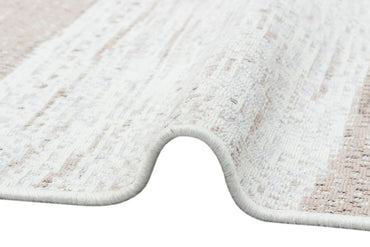 Arya AR 06 Naturel - Yıkanabilir Çift Taraflı Modern Dokuma Kilim