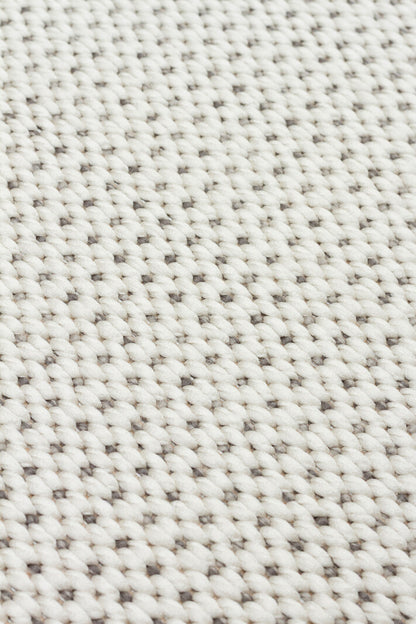 Mono MNO 04 Gri  - Yıkanabilir Kaymaz Kilim Halı