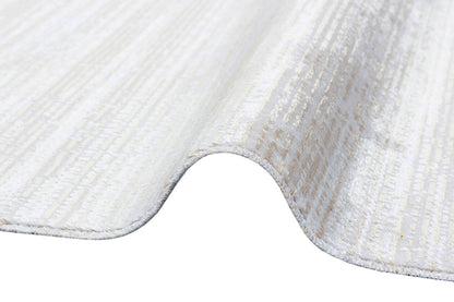 ST 09 BEIGE GOLD XW  - SATEEN - Hav Toz Vermez Yıkanabilir Kaymaz İnce Dokuma Modern Halı 