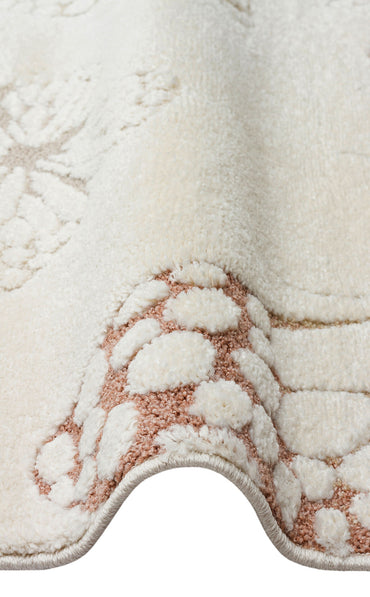 PCL 03 CREAM MULTY  - PICCOLO - Pastel Renkli Hav ve Toz Vermeyen Çocuk Halısı