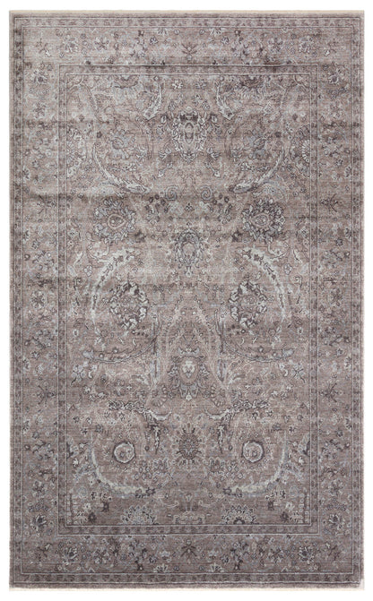 Taftan TF 07 Smoke Gri - Pakistan Overdyed Tarzı El Emeği ile Özel Tezgahlarda Üretilen Uşak Halısı