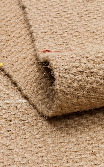 DLH 01 MULTY  - DELHİ - Jüt ve Pamuk ile Üretilen Çift Taraflı Modern Kilim