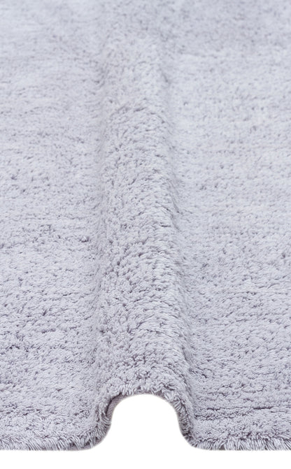 Cotton Boon CBN Plain Gri - Yıkanabilir Kaymaz Naturel Pamuk Bebek Halısı
