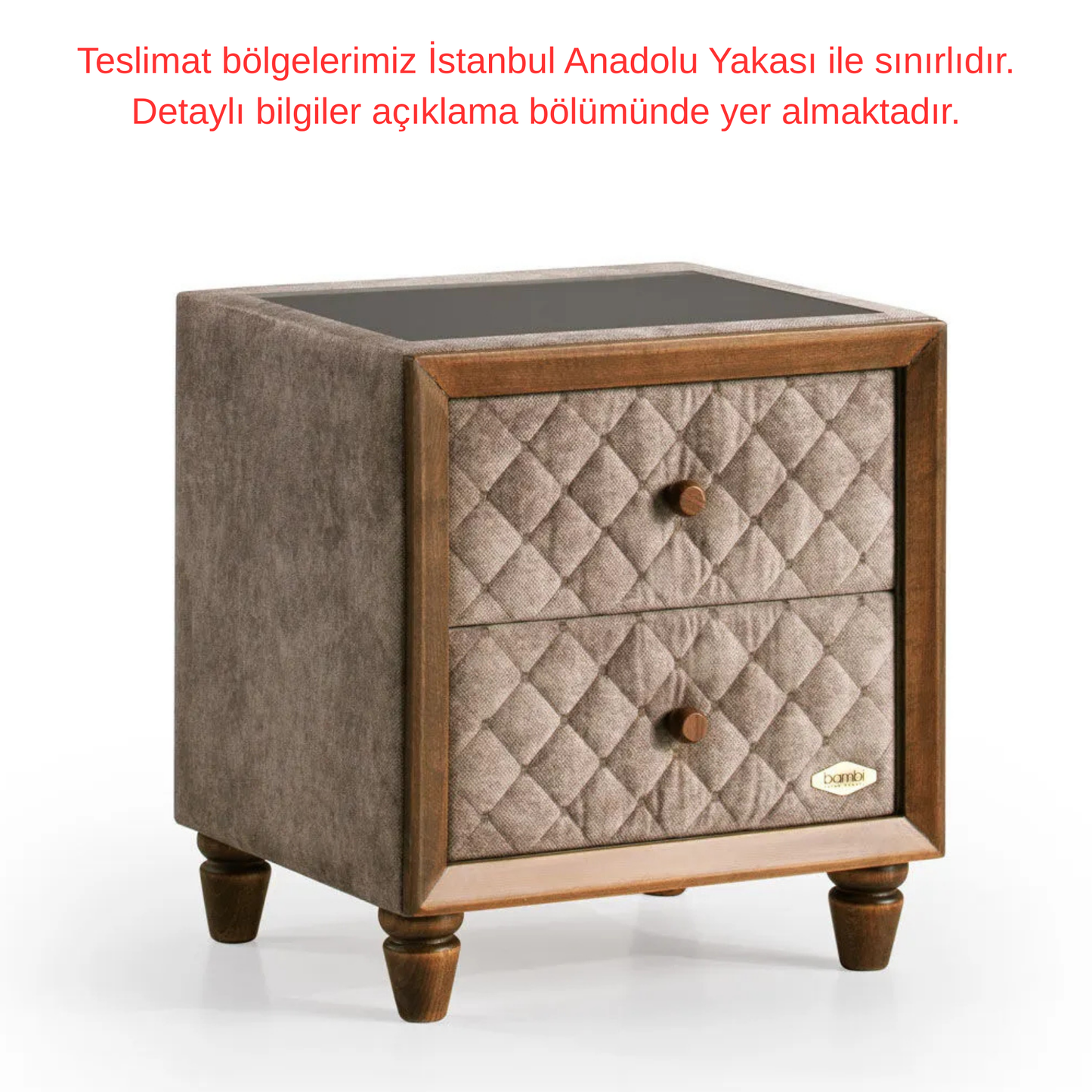 Bamboo Sleep Glass Komodin