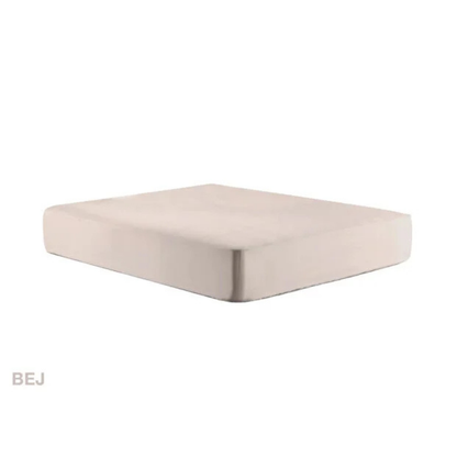 Penye Fitted Çarşaf Tek kişilik - Bej