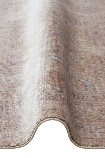TF 03 BEIGE  - TAFTAN - Pakistan Overdyed Tarzı, Özel Tezgahlarda Üretilen Uşak Halısı 