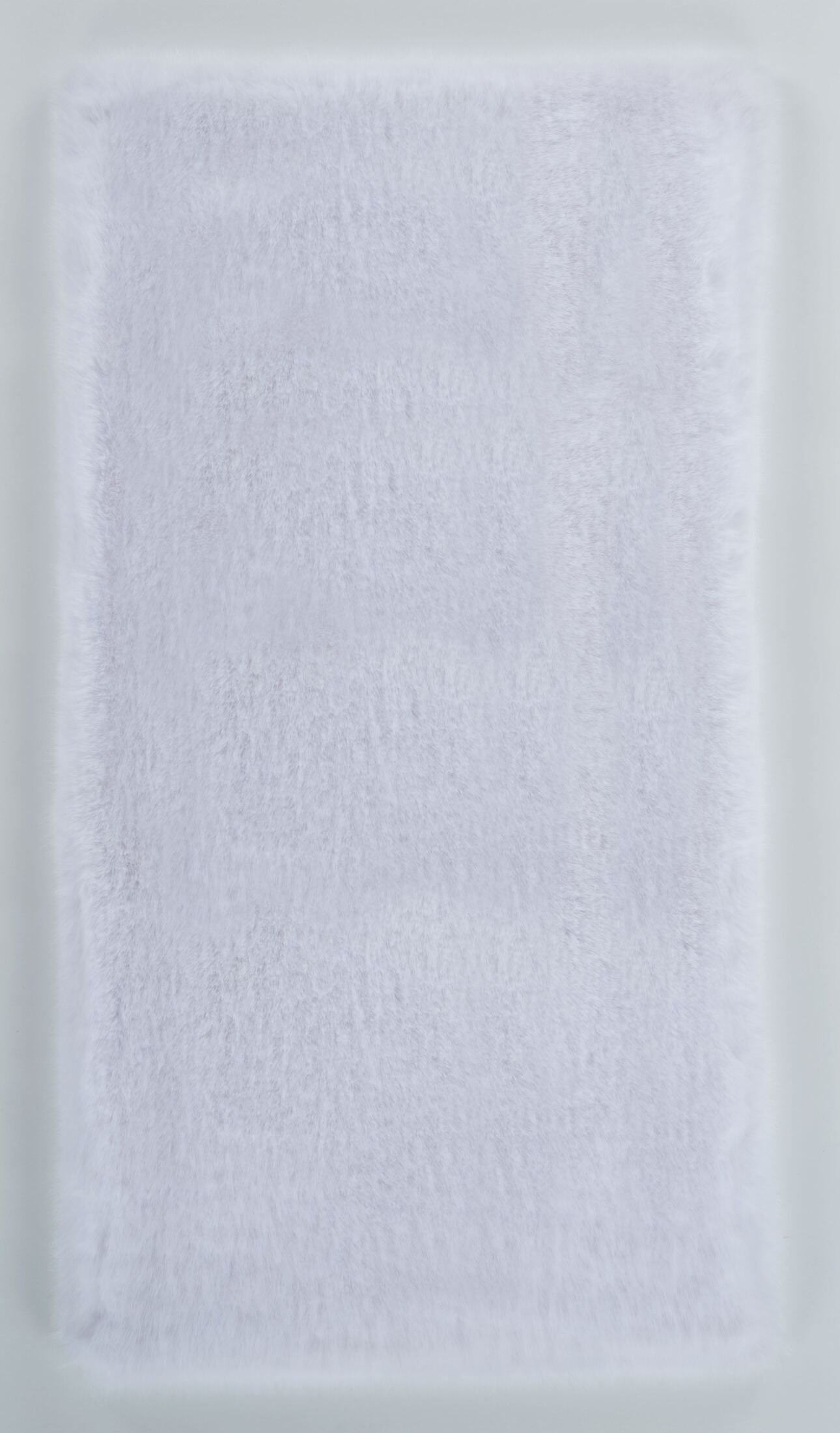 Reiki Beyaz - Kalın Peluş Halı | Yıkanabilir Süet Tabanlı