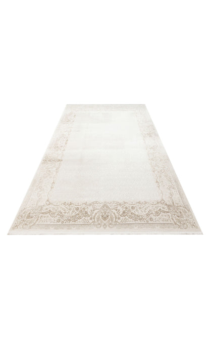 MNT 03 CREAM BEIGE  - MONTREAL - Şık ve Modern Sıkı Dokuma Makine Halısı