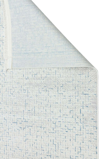 Riena 1183 Mavi - Akrilik Polyester Halı | Kaymaz Tabanlı Dekoratif Halı