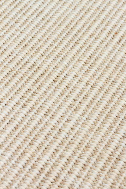 Ventura Sisal VNT 2706 Krem BRD Gri - Jüt Görünümlü Modern Sisal Halı –Yıkanabilir ve Kaymaz Tabanlı