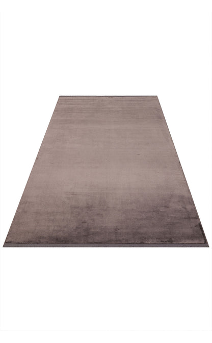Lugano LUG Plain Charcoal - Viskon Halı | Sık Dokuma Salon Halısı