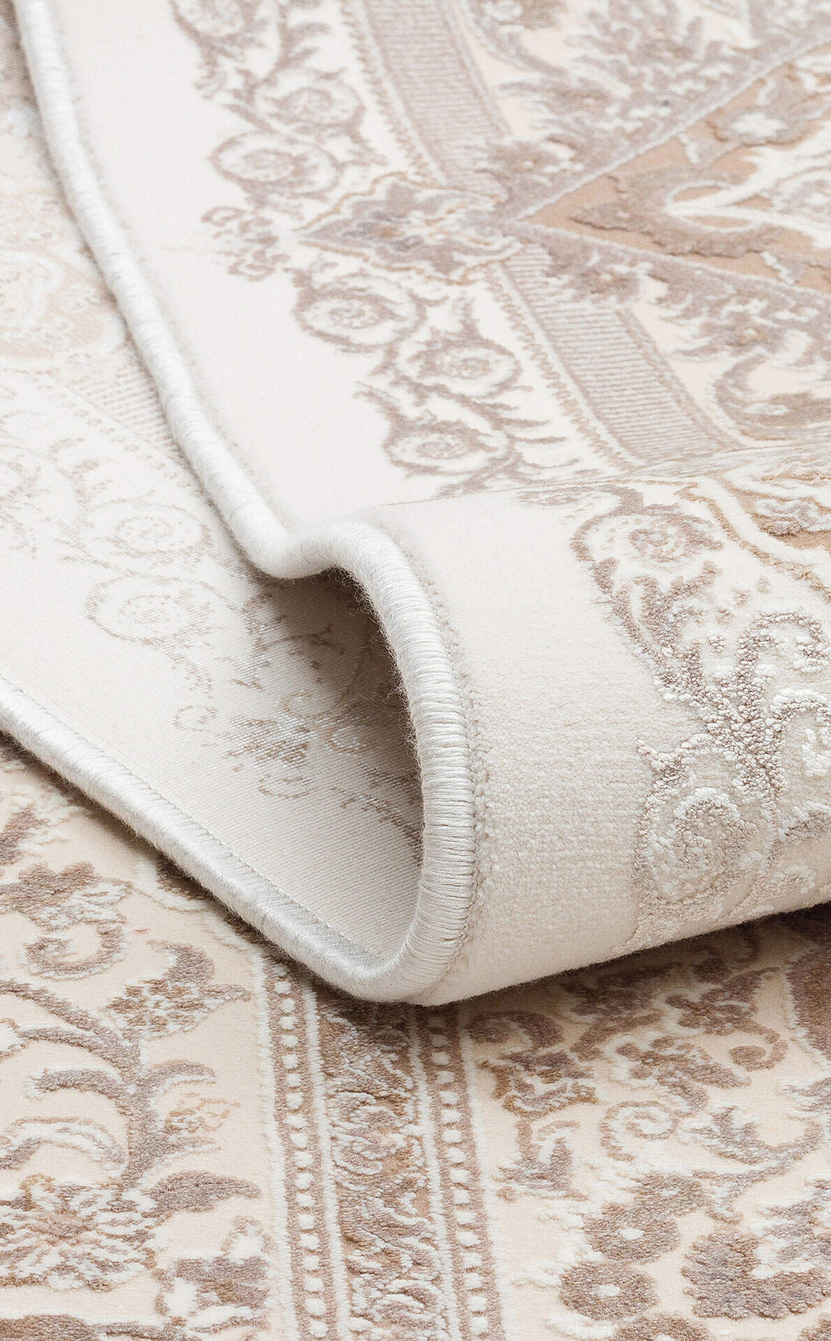 PLM 01 CREAM BEIGE  - PALMIRA - Yüksek Kaliteli Sık Dokuma Modern Salon Halısı