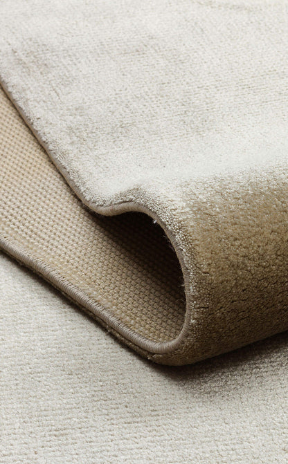 VT PLAIN LATTE  - VELVET - Düz Renk El Emeği ile Özel Tezgahlarda Üretilen Viskon Uşak Halısı 