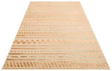 ZNT 06 ANTIK GOLD DYED  - ZENITH DYED - Yüksek Alçak Dokulu Naturel Yün ve Viskon Modern Dokuma Halı