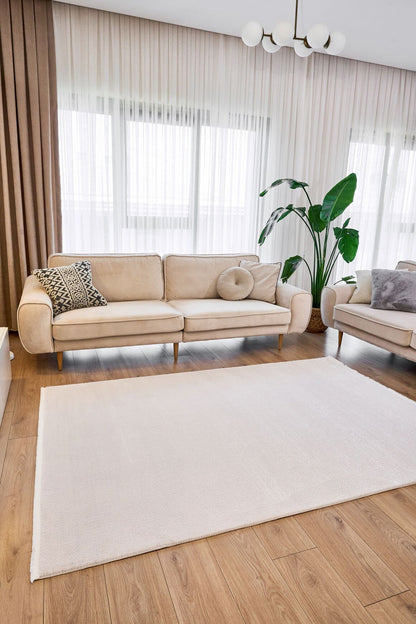 Azur 6541 Açık Gri - Modern Akrilik Halı | Salon Oturma Halısı