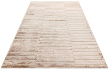 ZNT 03 BEIGE DYED  - ZENITH DYED - Yüksek Alçak Dokulu Naturel Yün ve Viskon Modern Dokuma Halı