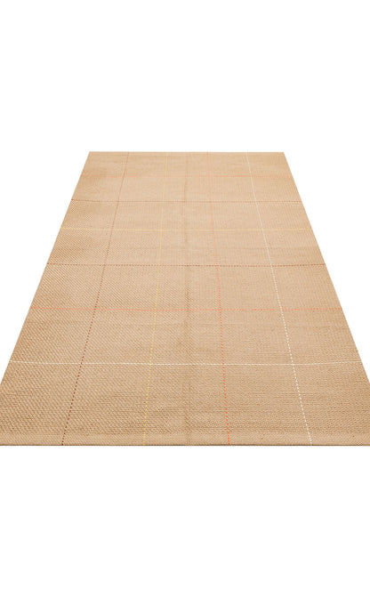 DLH 01 MULTY  - DELHİ - Jüt ve Pamuk ile Üretilen Çift Taraflı Modern Kilim