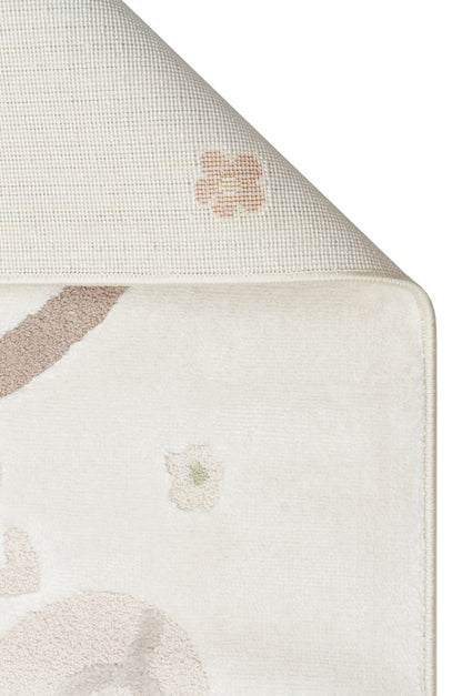 Bambino BMB 02 Krem Multy-Pastel Renkli Hav ve Toz Vermeyen Çocuk Halısı 