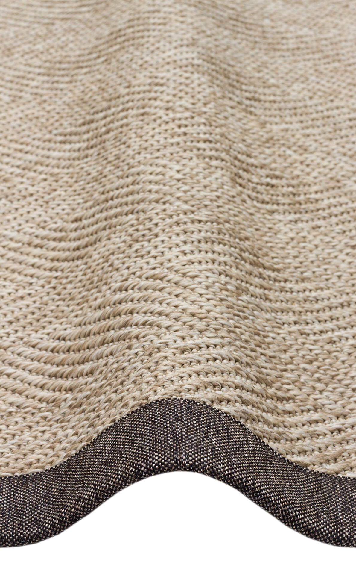  VENTURA SISAL VNT 2704 L.Bej BDR Dark Mix   İç ve Dış Mekan Kullanımına Uygun Hav Vermeyen Kolay Temizlenebilir Bordürlü Sisal Görünümlü Halı