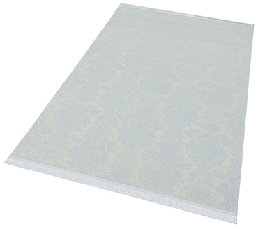 ST 06 WHITE XW  - SATEEN - Hav Toz Vermez Yıkanabilir Kaymaz İnce Dokuma Modern Halı 