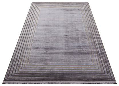 ANT 03 DARK GREY NW  - ANATOLIA NEW - Klasik ve Modern Desenli Sık Dokuma Makine Halısı