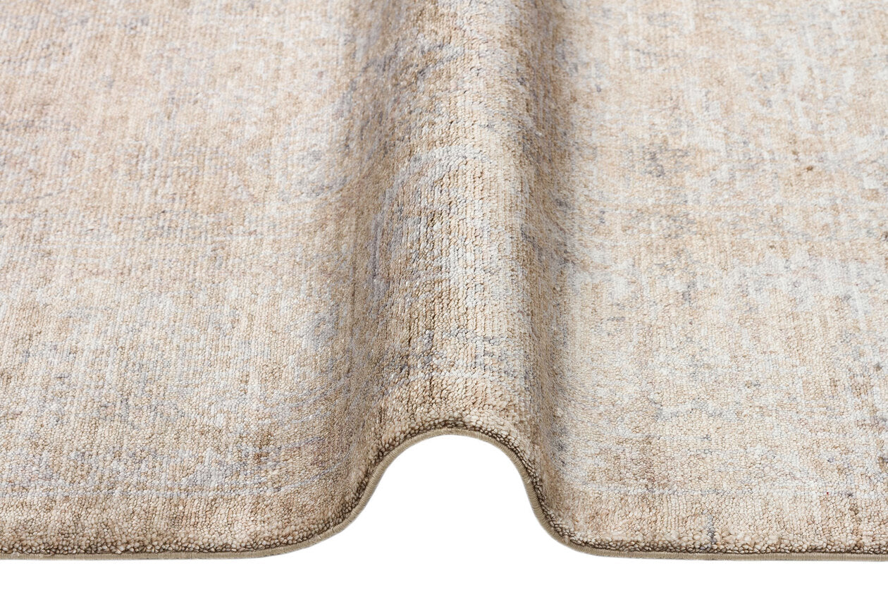 TF 02 BEIGE  - TAFTAN - Pakistan Overdyed Tarzı Halı, Özel Tezgah Üretilen Uşak Halısı