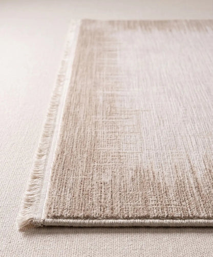 Roma 1109 Bej Yumuşak Dokuda Görünümlü Akrilik Salon Halısı