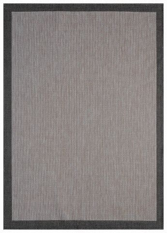 Sisal Plus 1148 Bej Siyah   – Pamuk Tabanlı Şık ve Kolay Temizlenen Halı