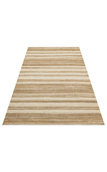 ECH 11 NATURAL WHITE XW  - ECHO - El Dokuma Naturel Jüt Hasır Halı 