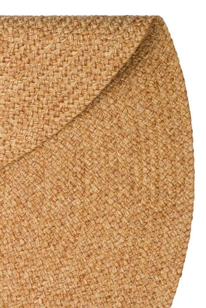 Patna Ptn  19 Natural Q - Jüt Hasır Görünümlü, Toz ve Hav Bırakmayan Örgü Halı