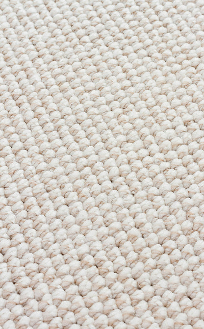 OSL PLAIN BEIGE  - OSLO - Hav Toz Vermez Hasır Dokuma Modern Makine Halısı
