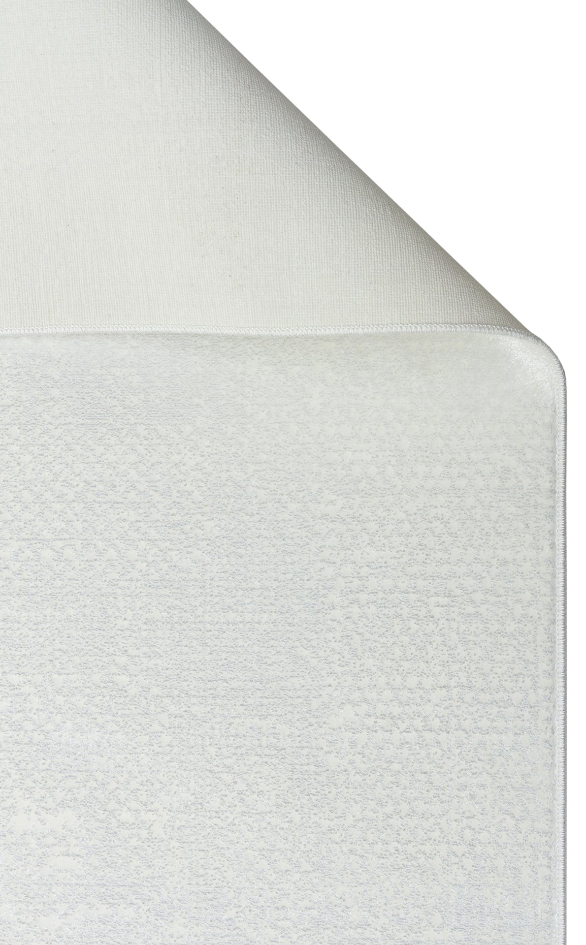 ST 21 WHITE XW  - SATEEN - Hav Toz Vermez Yıkanabilir Kaymaz İnce Dokuma Modern Halı 