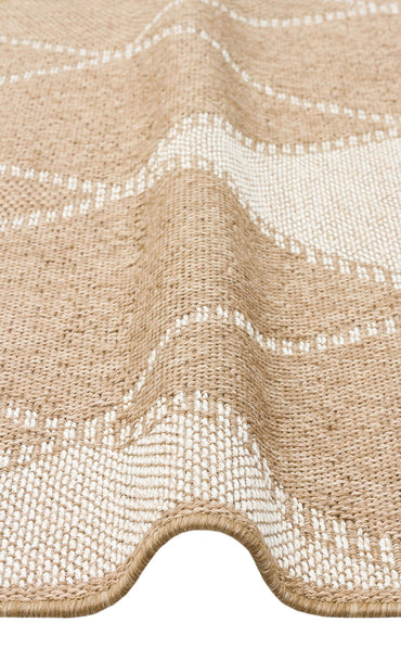SLD 04 NATURAL WHITE  - SALDA - Güneş Işığı ve Suya Dayanıklı Jüt Görünümlü Sisal Halı
