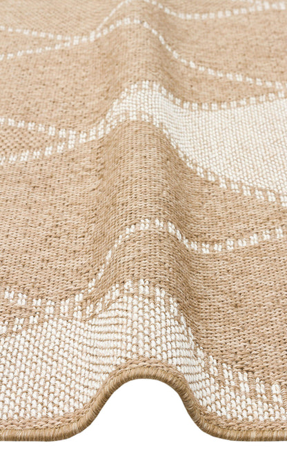 SLD 04 NATURAL WHITE  - SALDA - Güneş Işığı ve Suya Dayanıklı Jüt Görünümlü Sisal Halı