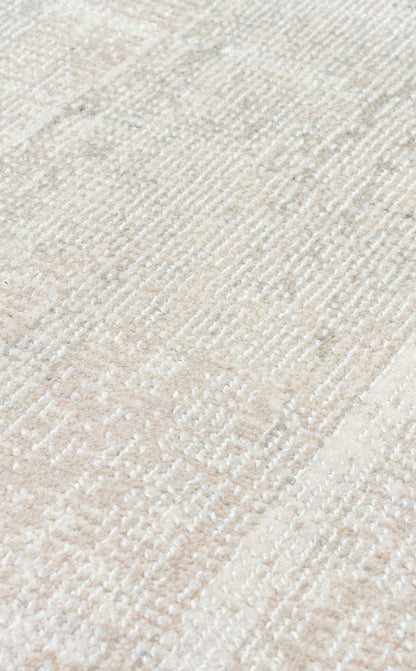 Kalahari KLH 01 Gri Bej - Modern Gri Düz Desenli Salon Halısı
