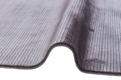 DB PLAIN D.GREY  - CORDOBA - Parlak Yüksek Alçak Dokulu Modern Makine Halısı