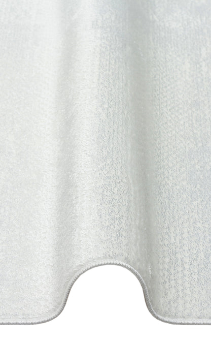 ST 21 WHITE XW  - SATEEN - Hav Toz Vermez Yıkanabilir Kaymaz İnce Dokuma Modern Halı 