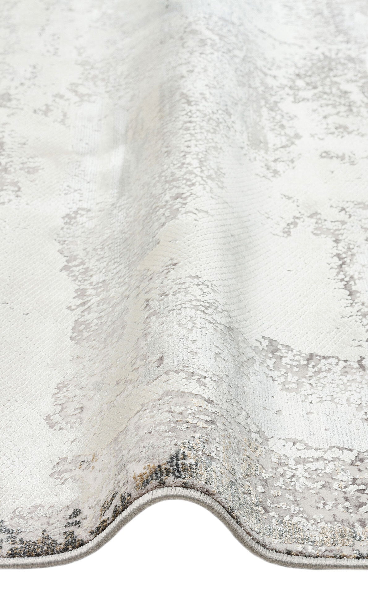 PLM 02 CREAM GREY  - PALMIRA - Yüksek Kaliteli Sık Dokuma Modern Salon Halısı