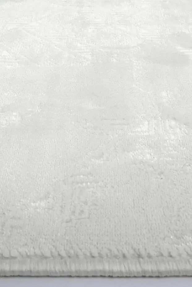 Cotton 1076 Krem Modern Tasarımlı Kaymaz Tabanlı Makine Halısı
