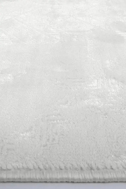 Cotton 1076 Krem Modern Tasarımlı Kaymaz Tabanlı Makine Halısı