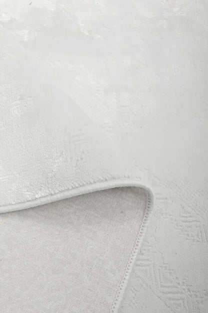 Cotton 1076 Krem Modern Tasarımlı Kaymaz Tabanlı Makine Halısı