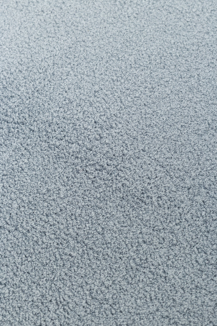 Zen Amorf 01 Mavi Özel Şekilli Kesim Yumuşak Tuşeli Sıkı Dokuma Makine Halısı