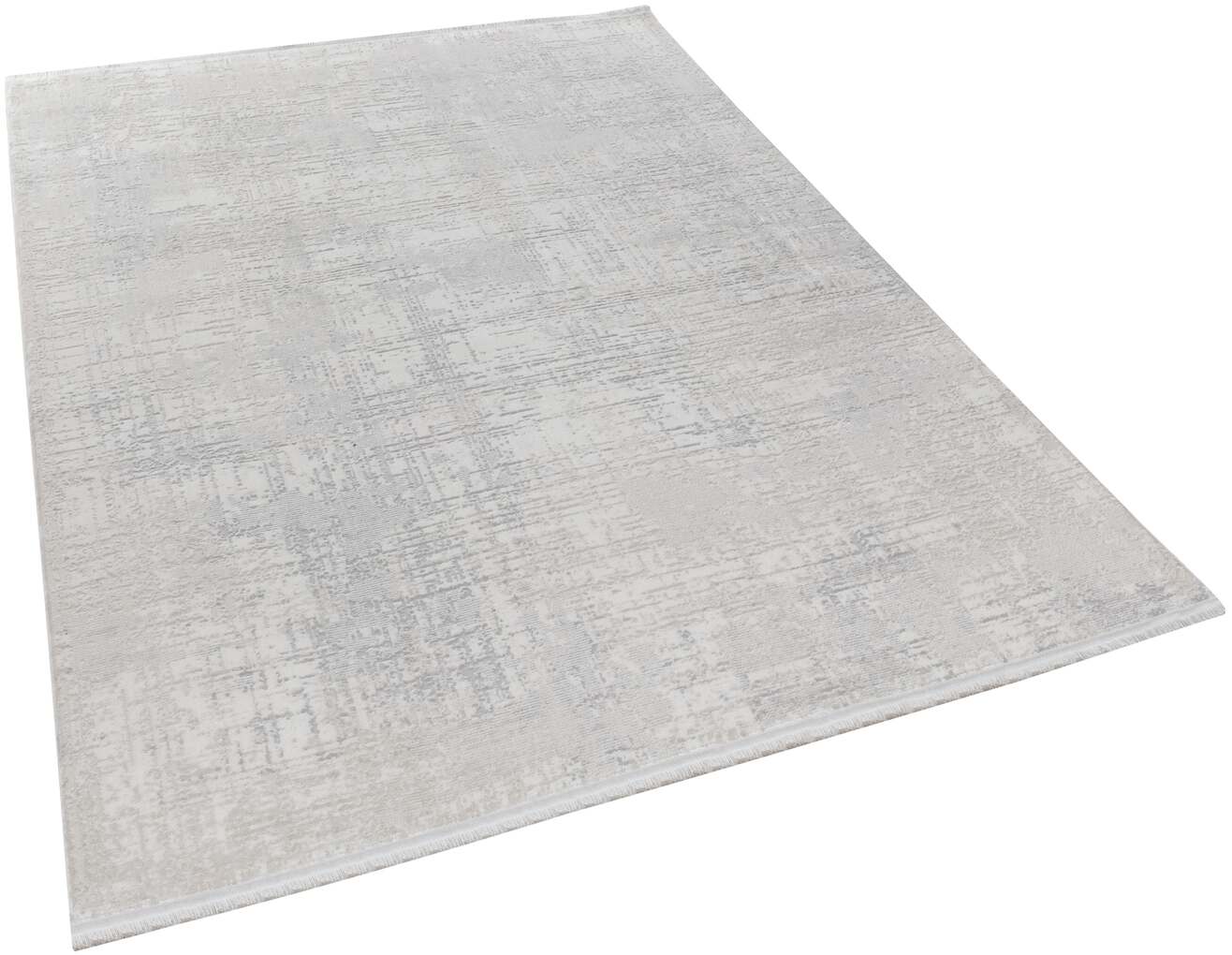 Lima 6232 Gri - Polyester Şönil Halı | Dokuma Tabanlı Model