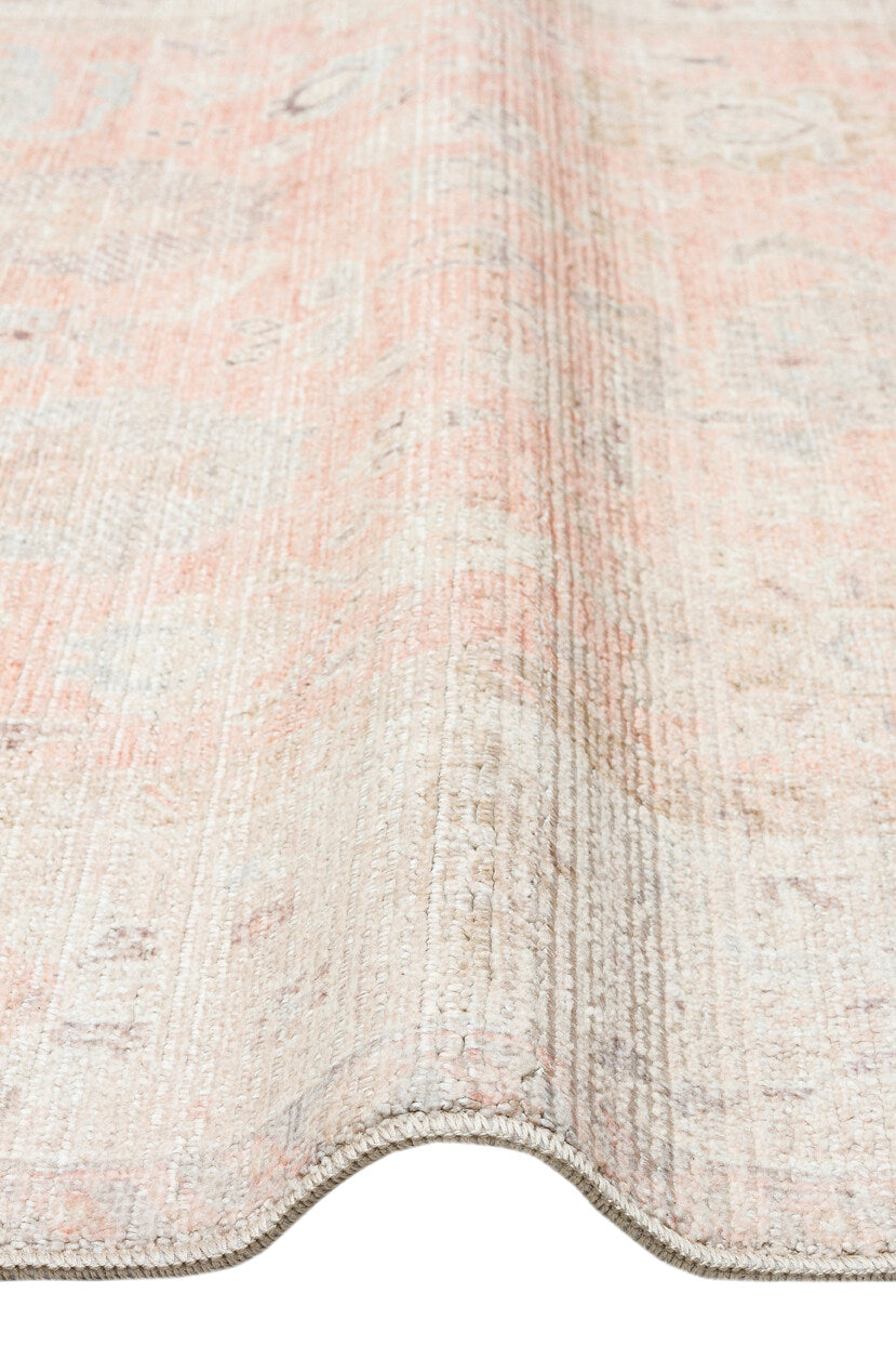 Grace GRC 01 Pastel - Pastel Tonlu Vintage Desenli Klasik Hav Vermeyen Halı