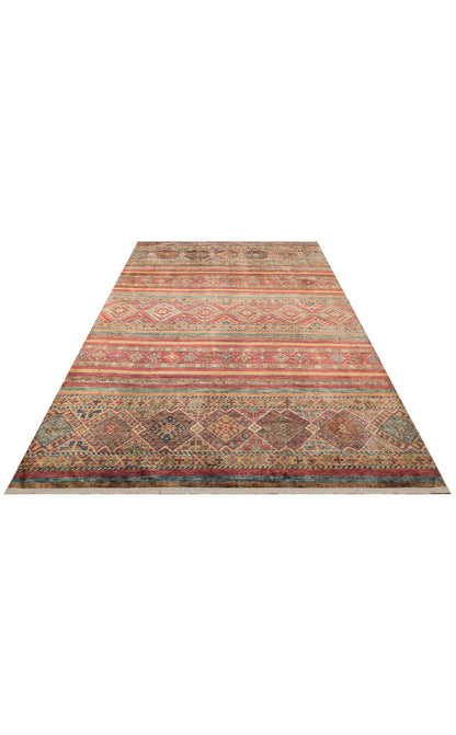 Antıque ATK 05 Çok Renkli - Yıkanabilir Kaymaz Antik Desenli Otantik Kilim