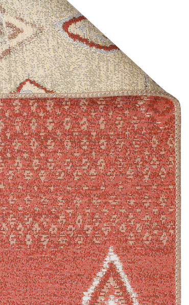Arya AR 37 Toprak - Yıkanabilir Çift Taraflı Modern Dokuma Kilim