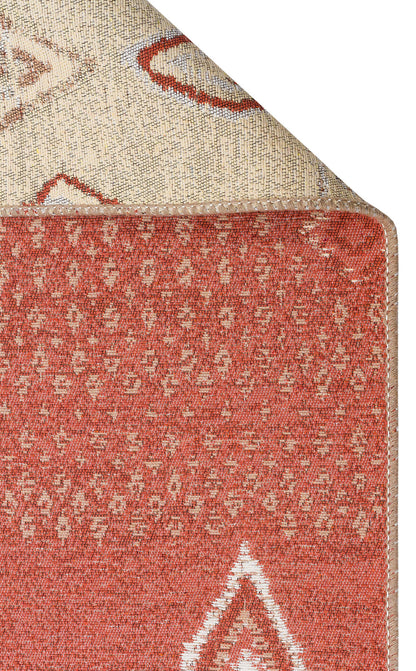 Arya AR 37 Toprak - Yıkanabilir Çift Taraflı Modern Dokuma Kilim