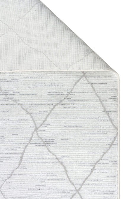 ST 908 GREY  - SATEEN LUX - Hav Toz Vermez Modern Halı