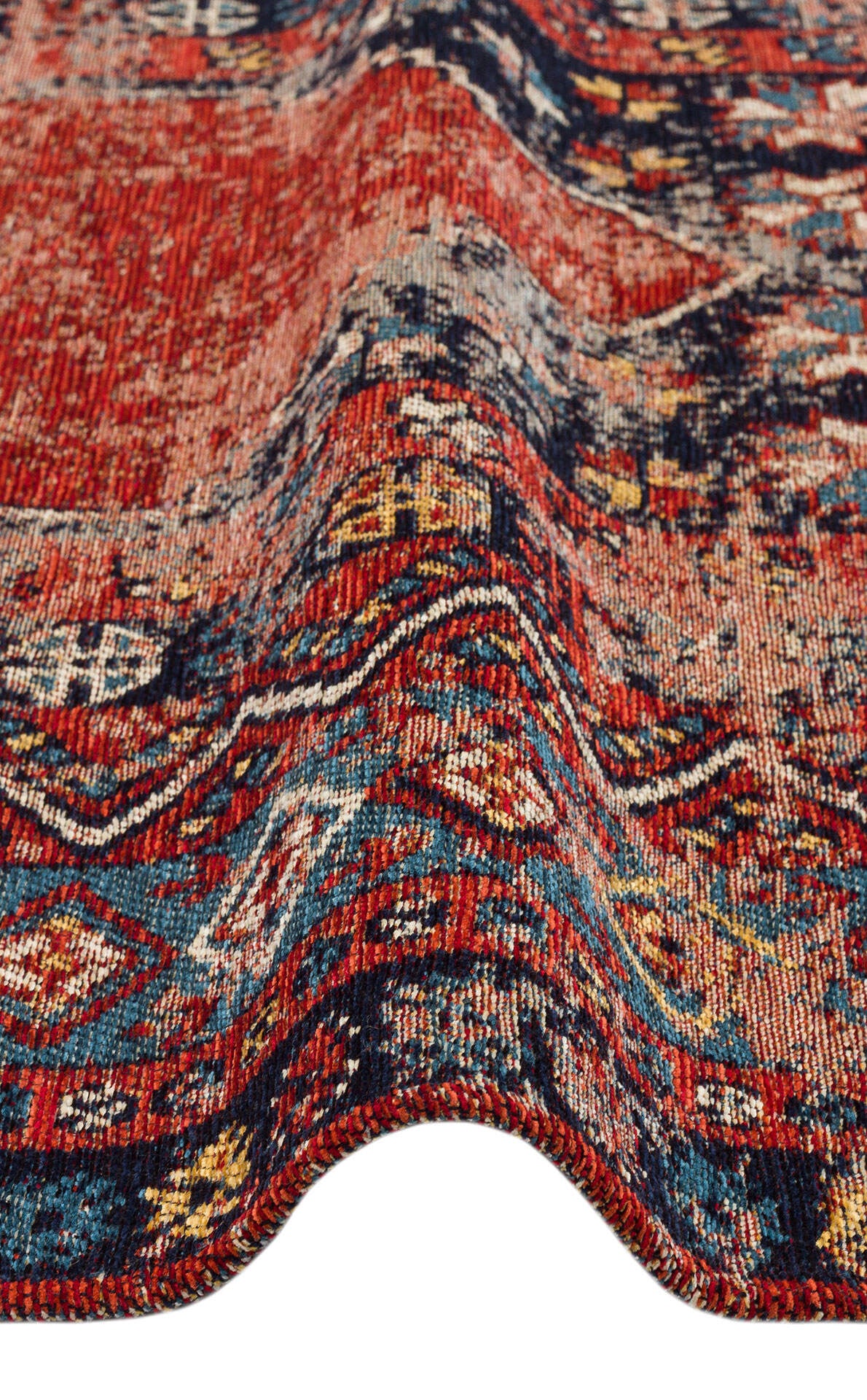 Anadolu Kilim AND 04 MULTY - Yıkanabilir Kaymaz Kilim | Anadolu Desen Kilim